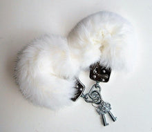 Load image into Gallery viewer, LOVE Cuffs- white handcuffs
