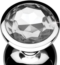 Load image into Gallery viewer, BOOTY SPARKS Clear  Gem Large Anal Plug
