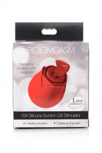 Load image into Gallery viewer, Inmi - Rose Bloomgasm Wild Rose Silicone Suction Stimulator - Red rose toy
