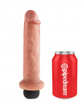 Load image into Gallery viewer, King Cock 7&quot; Squirting Cock - Flesh
