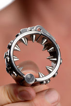 Load image into Gallery viewer, Impaler Locking Cbt Ring With Spikes
