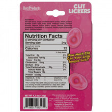 Load image into Gallery viewer, Clit Lickers Gummies Raspberry Flavors 4.2oz
