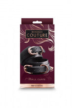 Load image into Gallery viewer, Bondage Couture - Ankle Cuffs - Black

