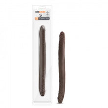 Load image into Gallery viewer, Dr. Skin - 16 Inch Double Dildo - Chocolate
