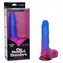 Load image into Gallery viewer, Naughty Bits Ombré Hombre Vibrating Dildo
