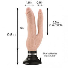 Load image into Gallery viewer, Dr. Skin Cock Vibes Double Vibe - Beige
