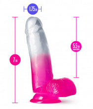 Load image into Gallery viewer, B Yours - Sugar Magnolia - 7 Inch Dildo - Fuchsia
