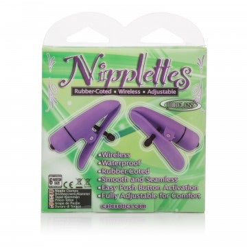 Vibrating nipple clamp