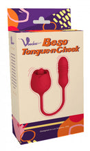 Load image into Gallery viewer, Voodoo Beso Tongue-N-Cheek Rose - Red Rose rose toy
