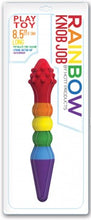 Load image into Gallery viewer, Rainbow Dildo - Knob Job
