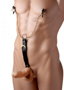 Nipple clamp & cock ring