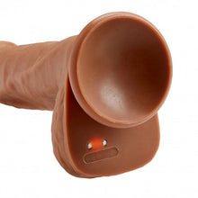 Load image into Gallery viewer, REMOTE control Cloud 9 Pro Sensual 7 Inch Swirl Thrust - Brown
