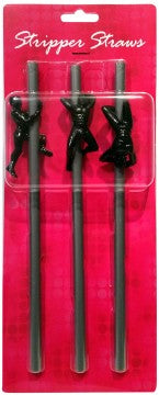 Stripper straws male
