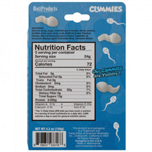 Load image into Gallery viewer, Sperm Shape Gummies Pina Colada Flavored 4.2oz

