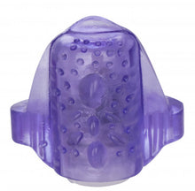 Load image into Gallery viewer, Foil Pack Vibrating Tongue Teaser - Purple
