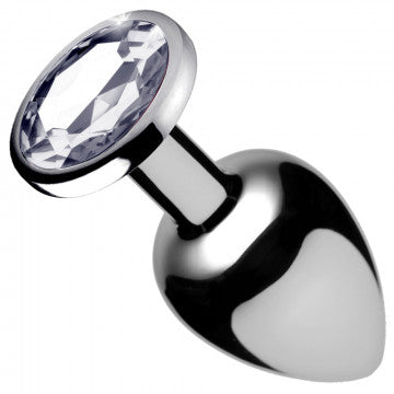 Clear Gem (booty sparks)Anal Plug - Medium