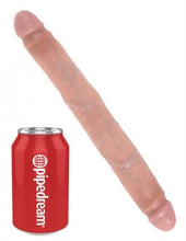 Load image into Gallery viewer, King Cock 12 Inch Slim Double Dildo - Flesh
