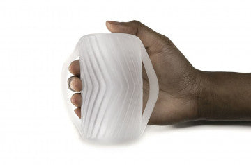 PERFECT FIT  Male Masturbator With Grips - Clear