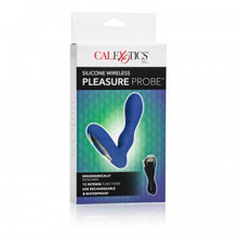 Load image into Gallery viewer, Silicone Wireless Pleasure Probe - Blue
