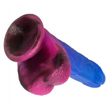 Load image into Gallery viewer, Naughty Bits Ombré Hombre Vibrating Dildo
