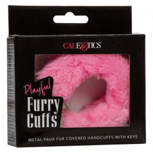 Load image into Gallery viewer, Playful Furry Cuffs - Pink
