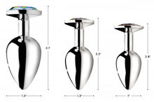 Load image into Gallery viewer, Rainbow Prism Gem Anal Plug - Small
