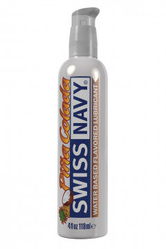 Swiss Navy Flavors Water Based Lubricant - Pina Colada 4 Fl. Oz.