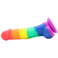 Load image into Gallery viewer, COLOURS PRIDE EDITION- 8&quot; Silicone Dildo
